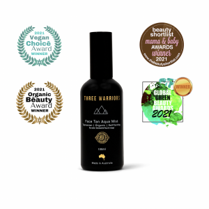 Face mist tan three warriors